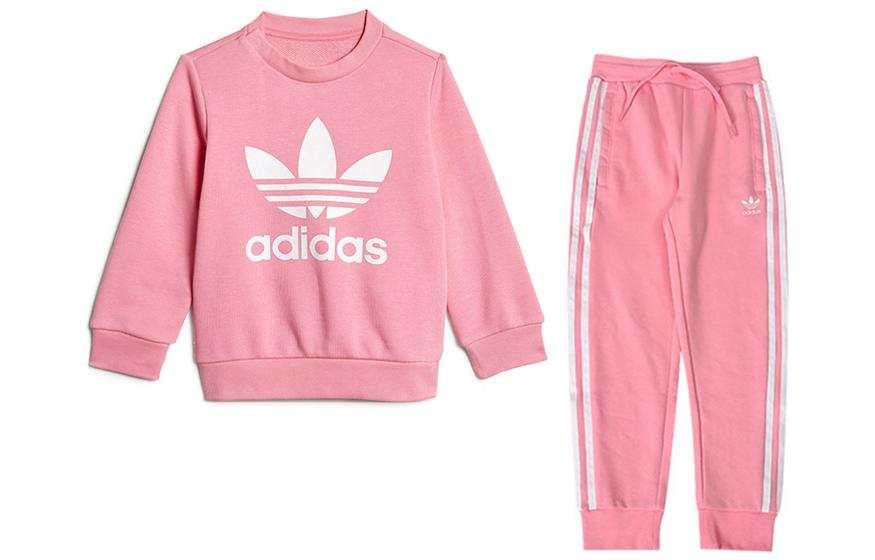 Adidas Originals Kids Matching Sets Adicolor Pink+Pink Kids'
