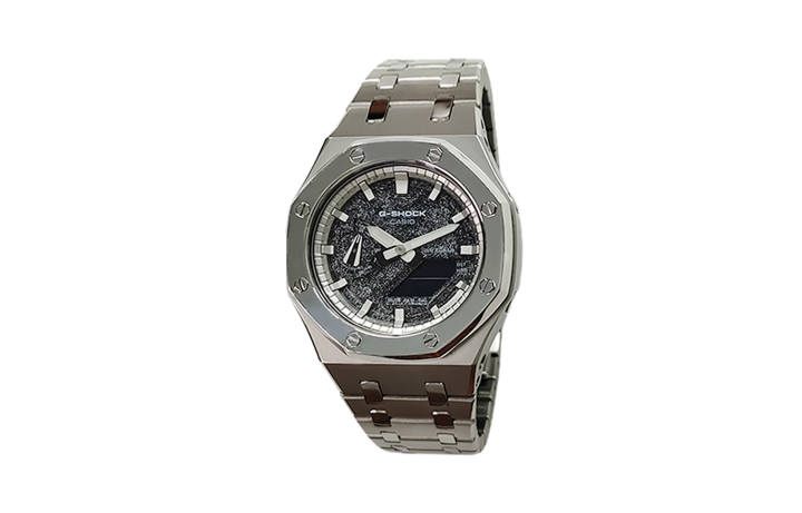 CASIO CASIO Custom Collection Quartz Movement Stainless Steel Strap Watch Men's Watches Black Dial