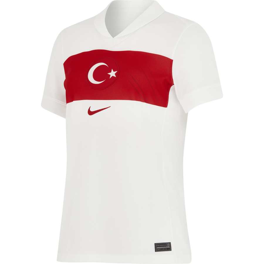 Nike Nike Turkey National Team Türkiye 2024/25 Stadium Home Soccer Jersey Women's White