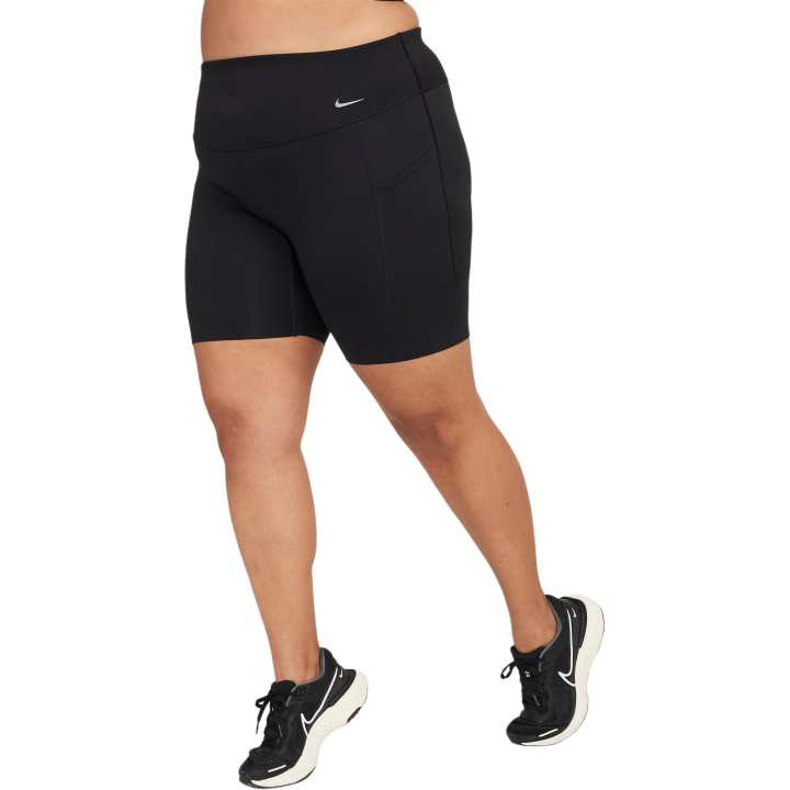Nike Nike Universa Women's Medium-Support High-Waisted 8' Biker Shorts With Pockets Plus Size