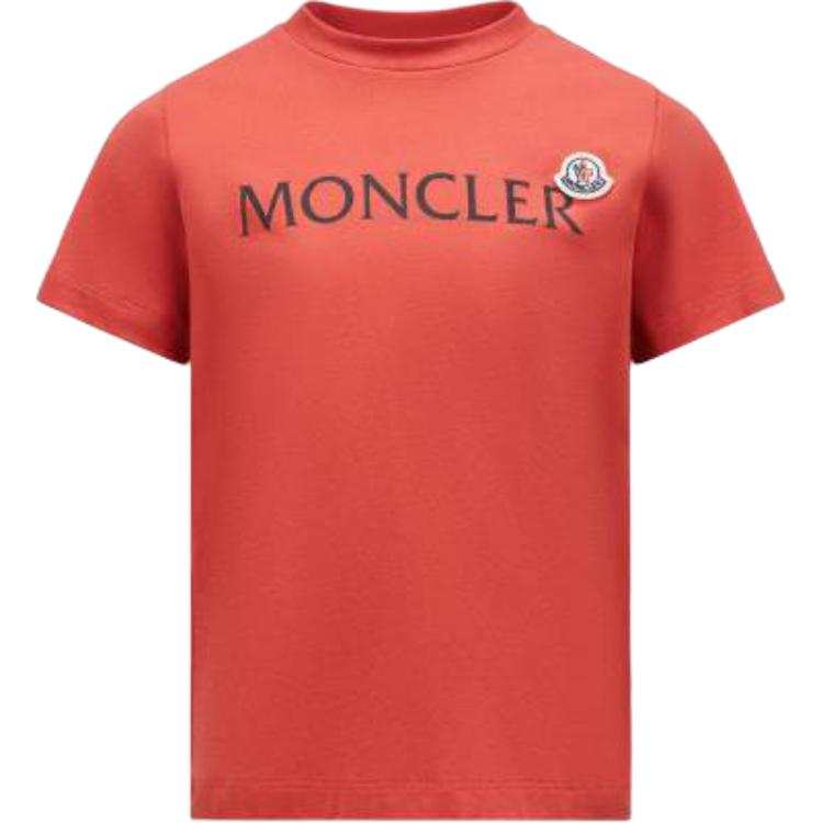 Moncler Kids T Shirts Crew Neck Moderate