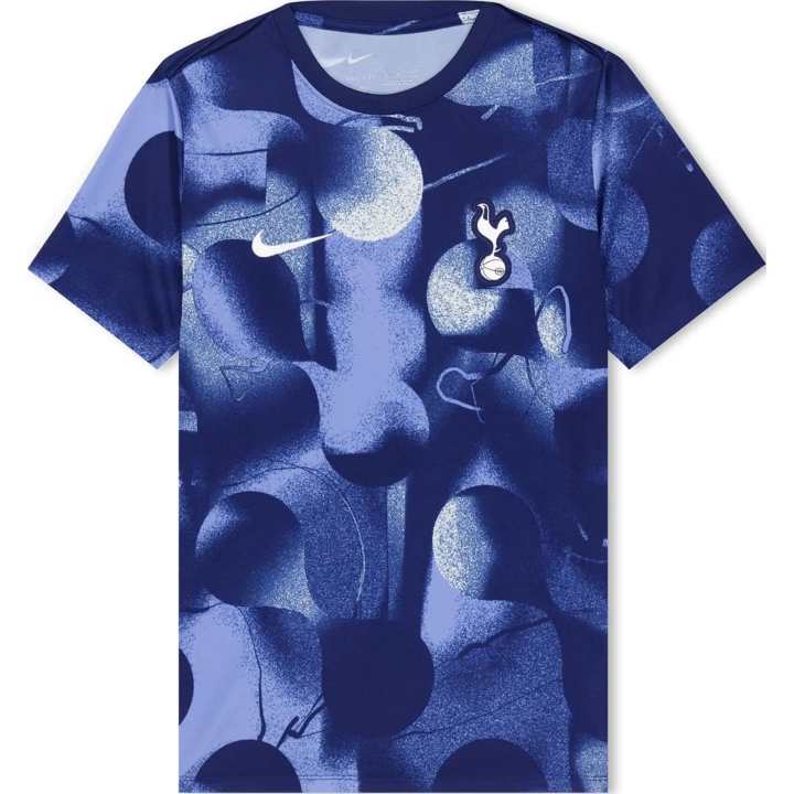 Nike Nike T Shirt Dri Fit Soccer Pre Match Short Sleeve Top Blue Kids'