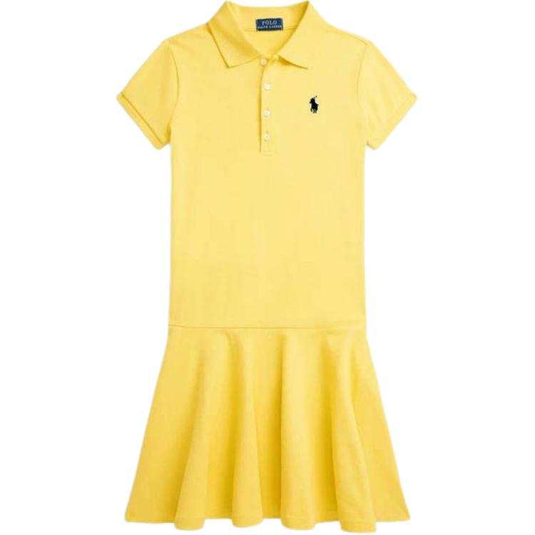 Polo Ralph Lauren Dress SS23 Yellow Kids'