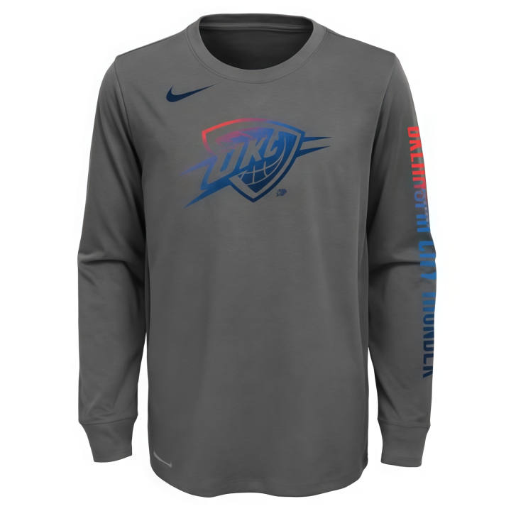 Nike Nike x NBA T Shirt Gray Teenagers
