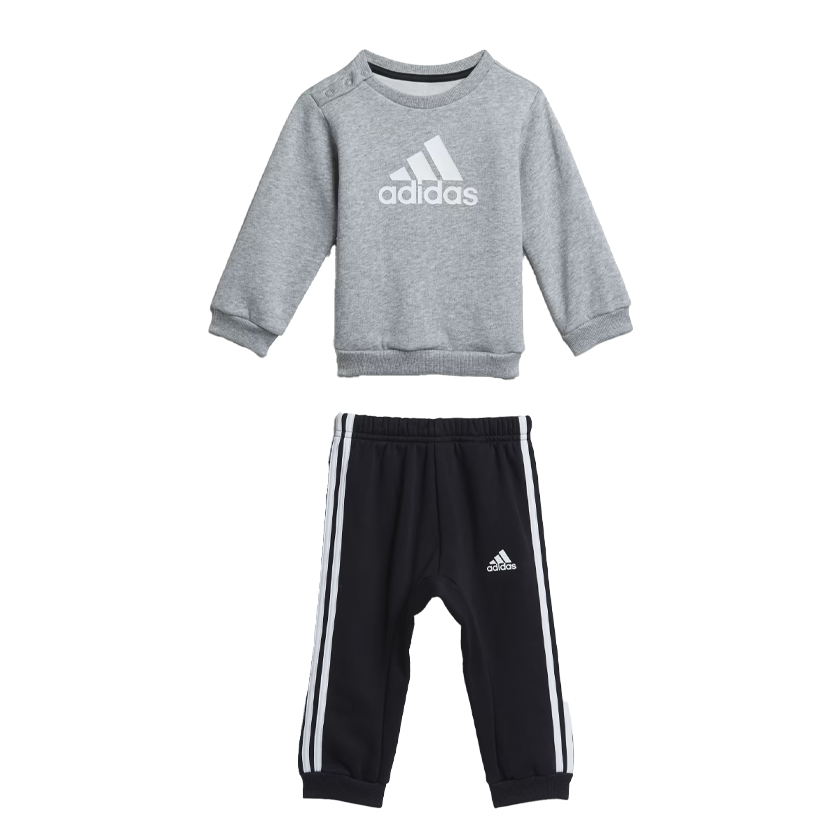 Adidas Adidas Casual Sportswear Medium Gray Heather/white Children Aged 3 7 Years Old