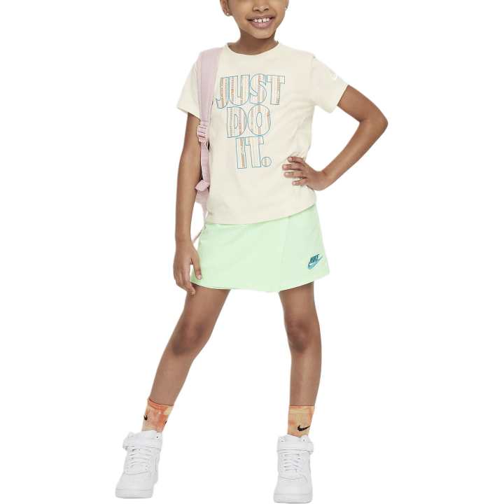 Nike Nike Kids Two Piece Skirt Sets Crew Neck Moderate Short