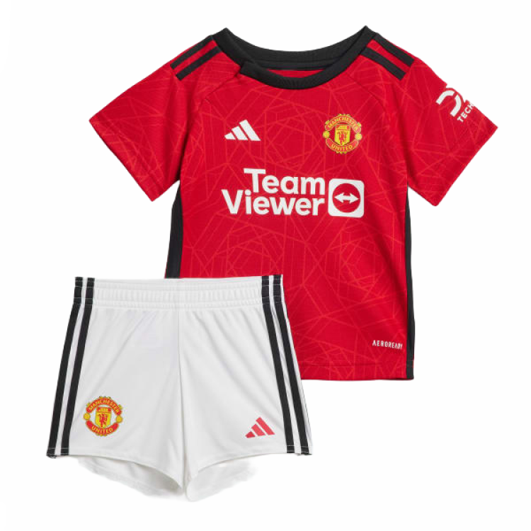 Adidas Adidas Kids Matching Sets Manchester United 23/24 Home Kit Kids Team Preppy Red Kids'