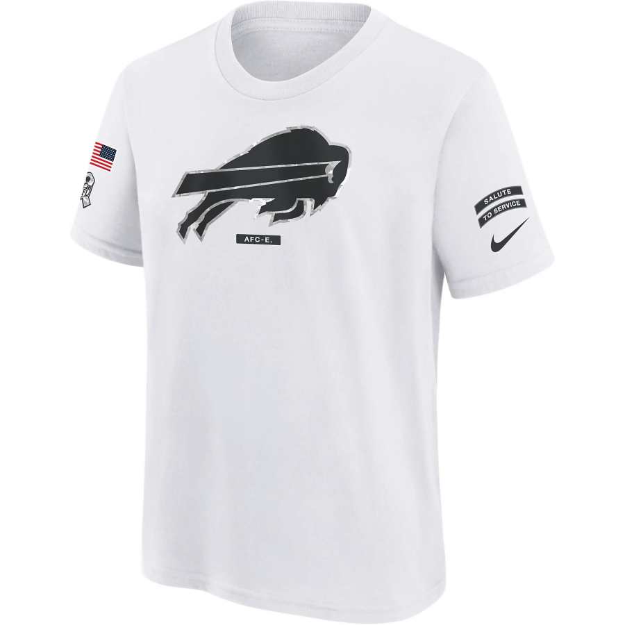 Nike Nike Dri FitNFL Buffalo Bills Salute To Service Primary Edge Legend T Shirt White Teenagers