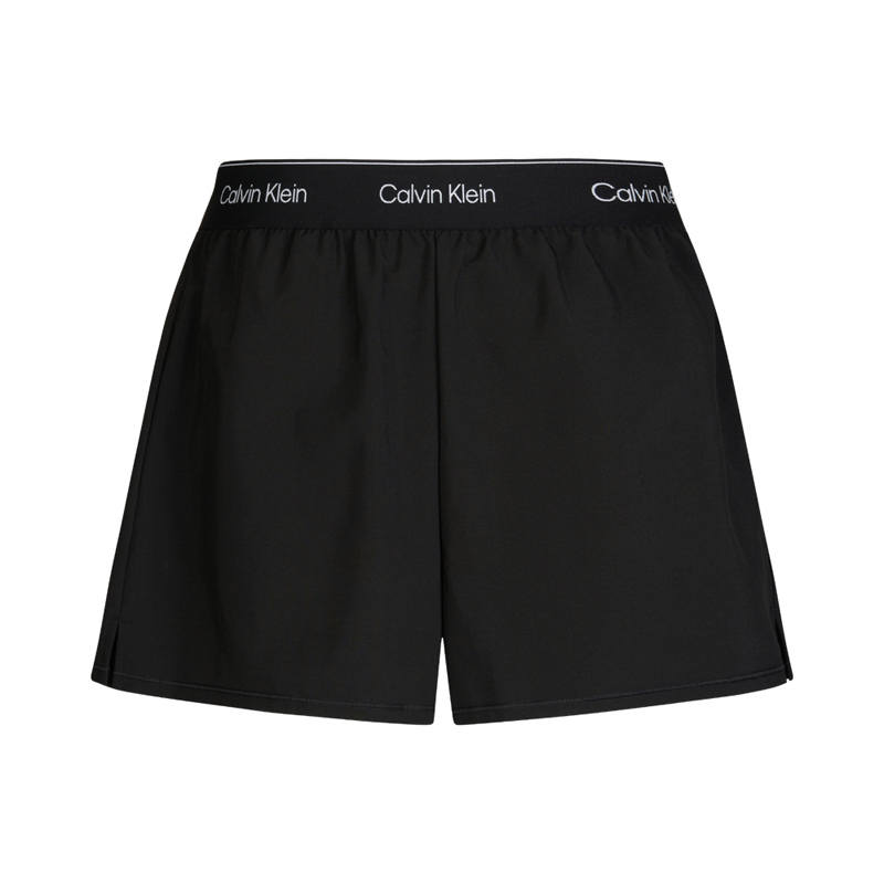 CALVIN KLEIN SS25 Sports Shorts Women's Space Black