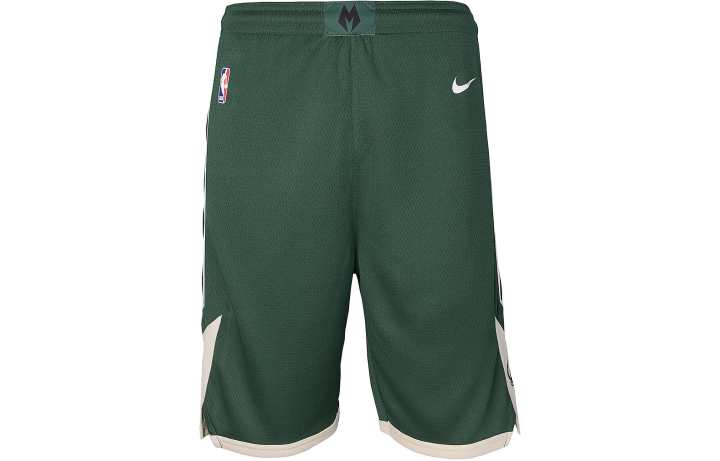 Nike Nike Milwaukee Bucks Icon Edition Kids Shorts Milwaukee Bucks Kids' Green