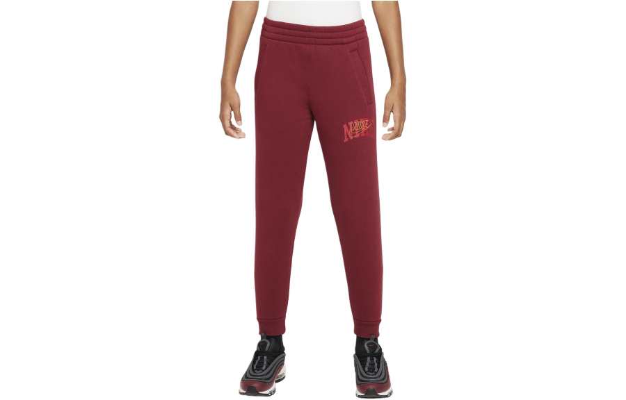 Nike Nike Knitted Sweatpants Sportswear Club Fleece Brick Red Kids'