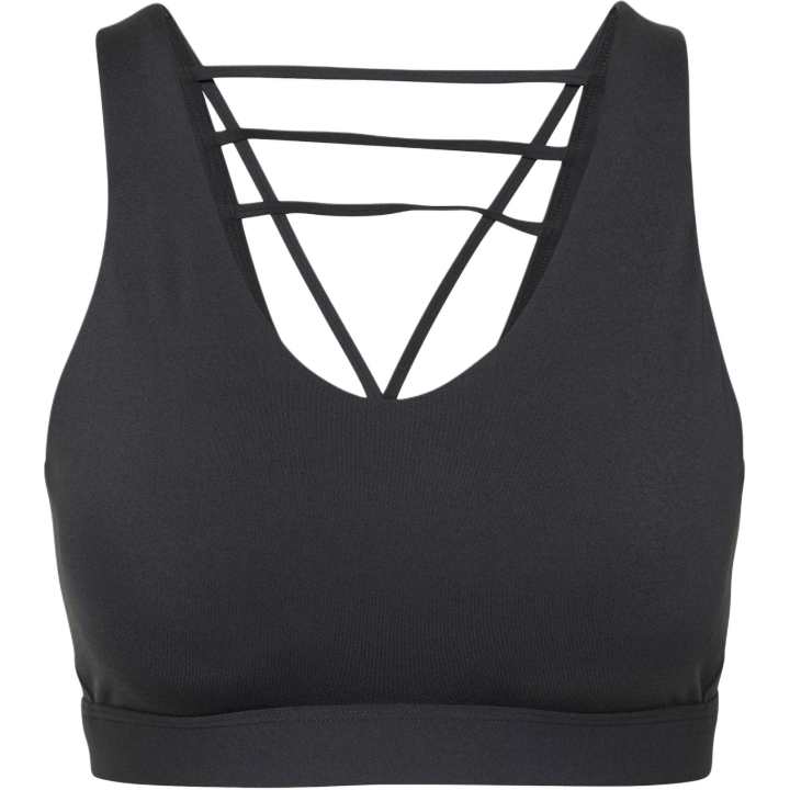 Adidas Adidas COREFLOW LUXE BRA Sports Underwear Women's Carbon Black