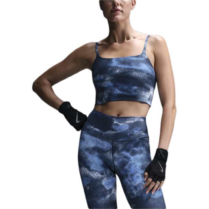Nike Nike One Convertible Women's Light Support Lightly Lined Longline Printed Sports Bra