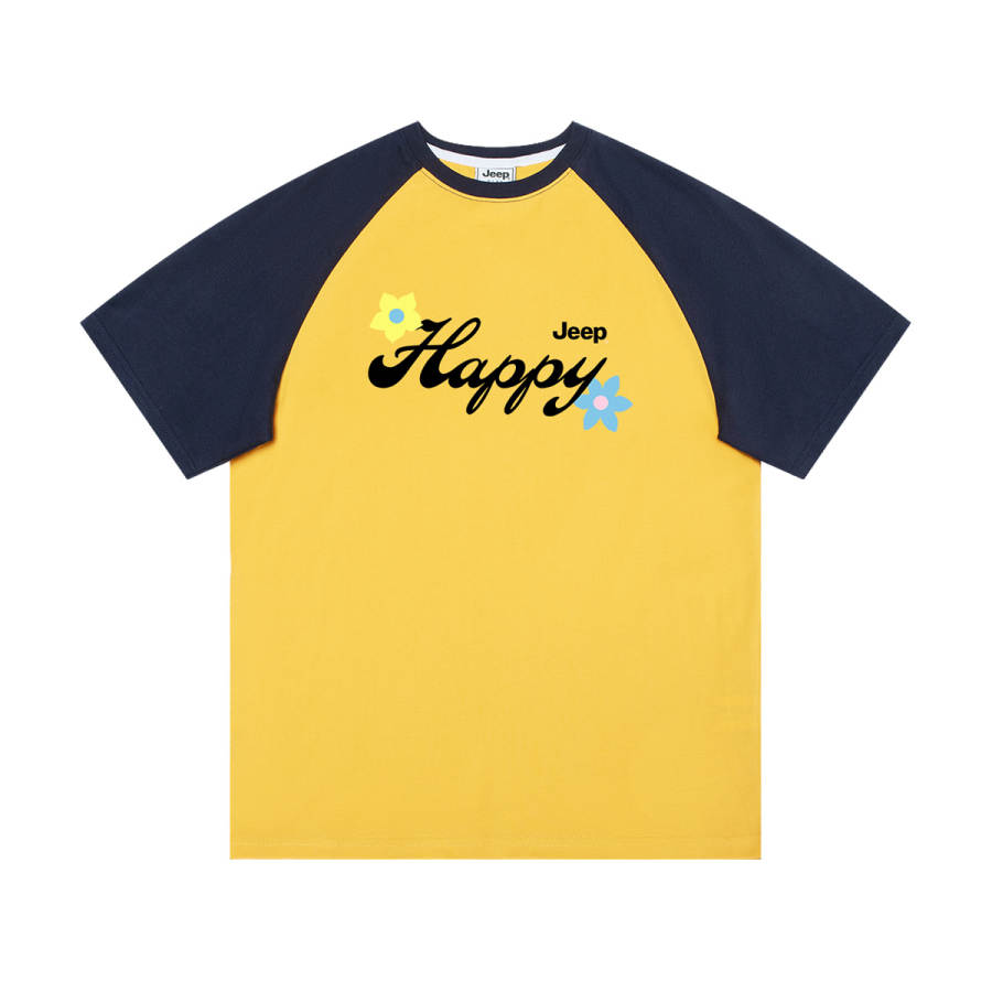 Jeep Grade School T Shirts Crew Neck Moderate