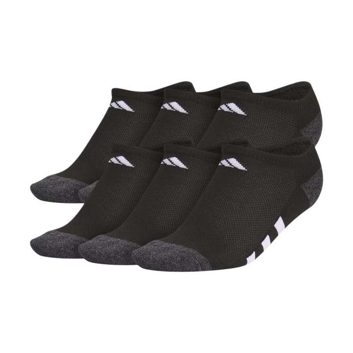 Adidas Adidas Socks 6 Pack Black Kids'