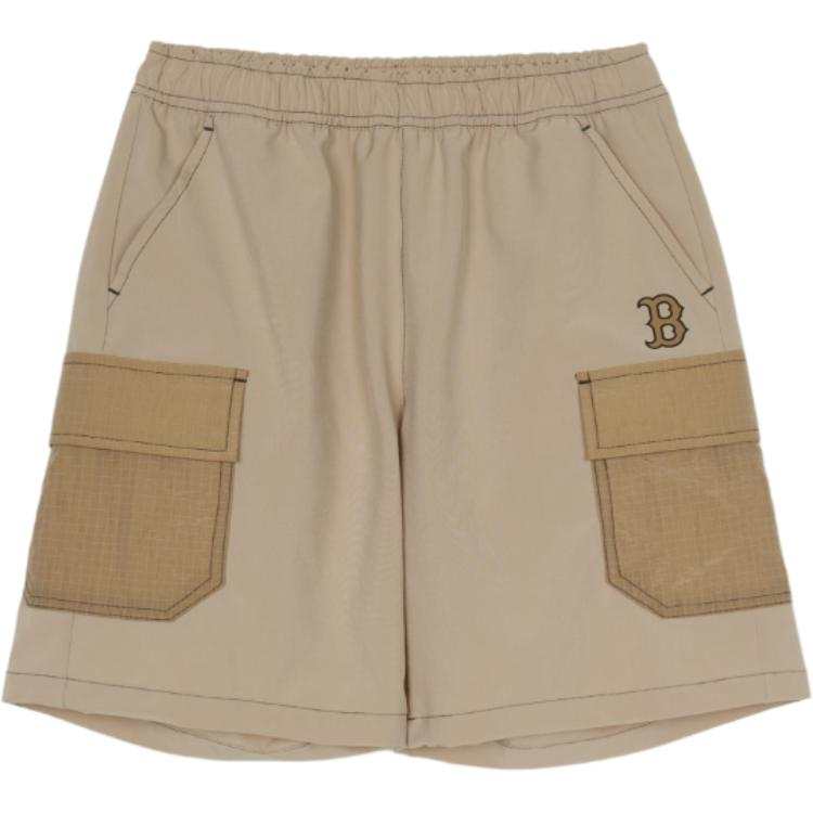 MLB KIDS Shorts Children Aged 3 7 Years Old Sand Yellow