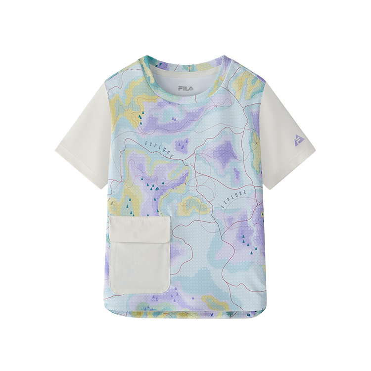 FILA KIDS T Shirt All Over Print Children Aged 3 7 Years Old