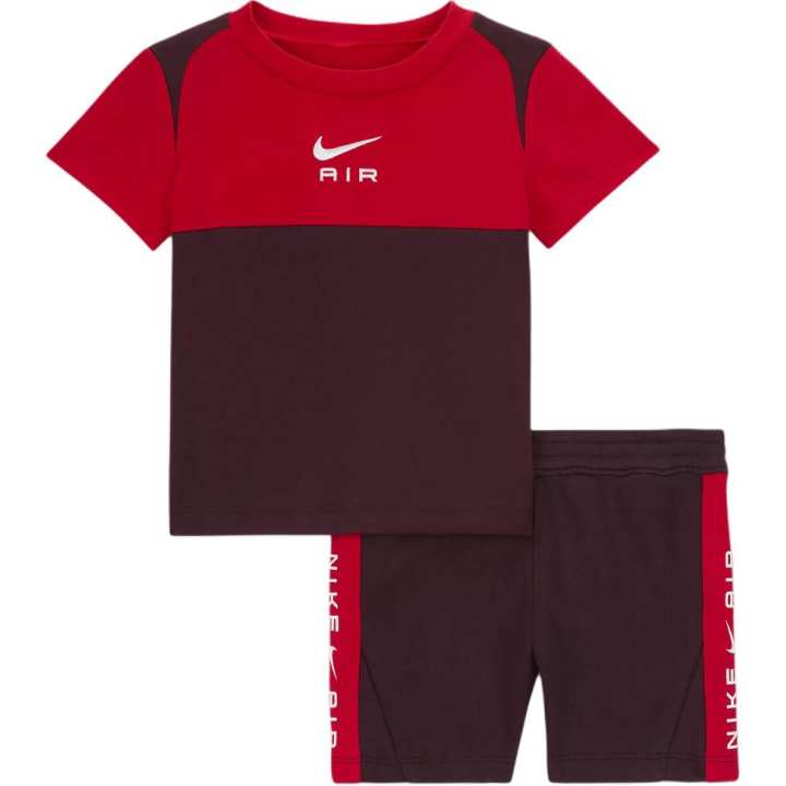 Nike Nike Kids Matching Sets Air Burgundy Wine Infant And Toddler