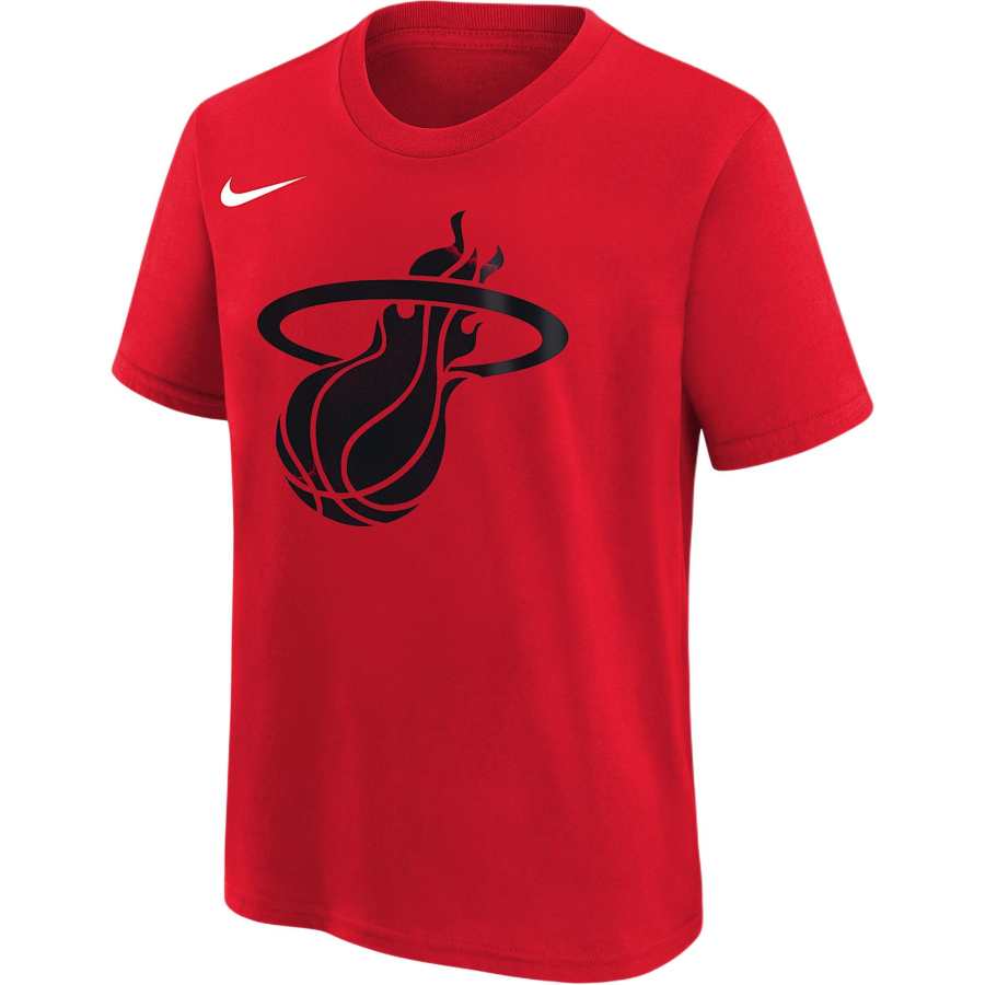 Nike Nike x NBA Miami Heat T Shirt FW24 University Red Teenagers