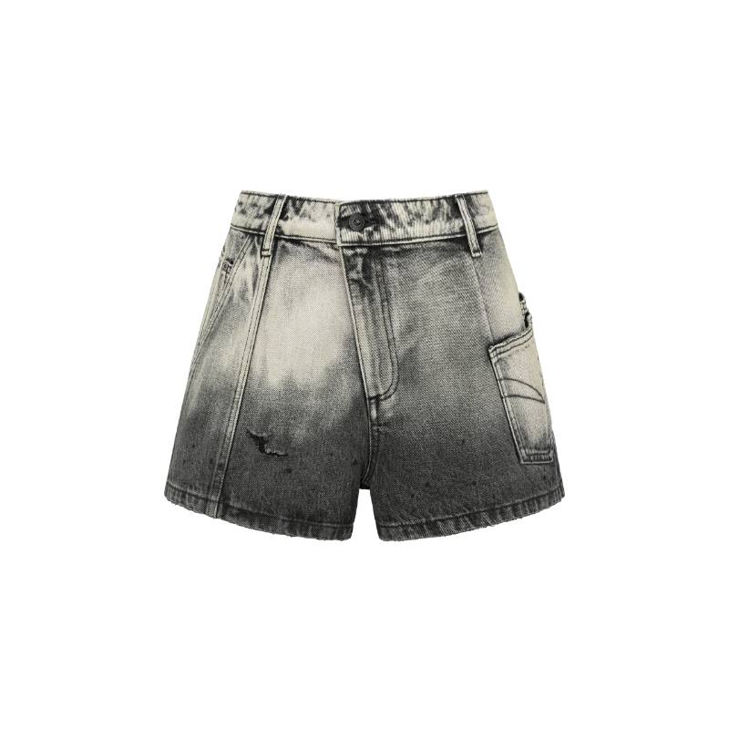 Feng Chen Wang Feng Chen Wang Denim Shorts Women's Black