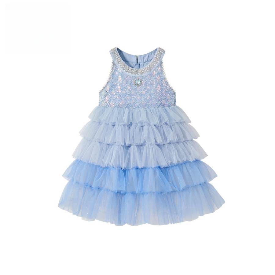 Disney Dress Frozen SS25 Blue Children Aged 3 7 Years Old