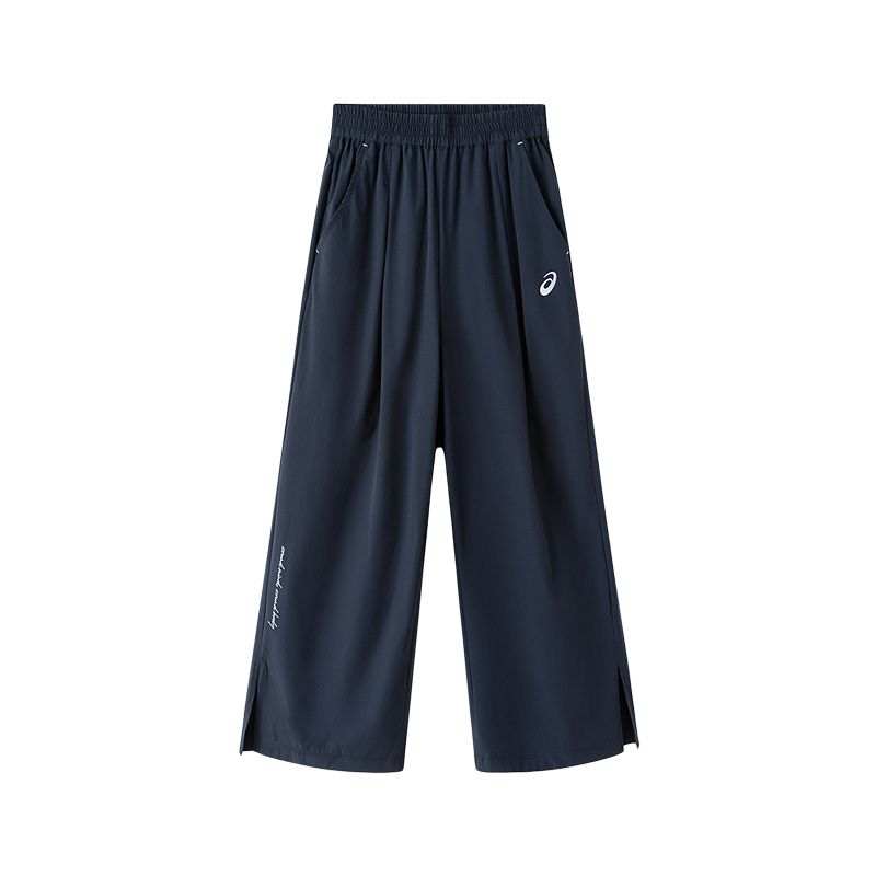 ASICS Knitted Sweatpants Sports Performance SS25 5003 Navy Blue Children Aged 3 7 Years Old