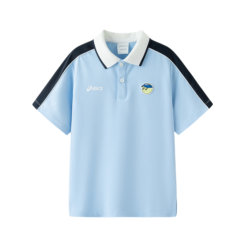 Asics Sports Performance T Shirt 5002 Light Blue Children Aged 3 7 Years Old