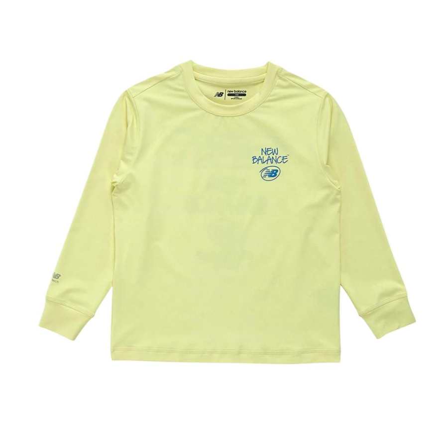 New Balance New Balance Sports Clubsurf T Shirt SS25 Yellow Kids'