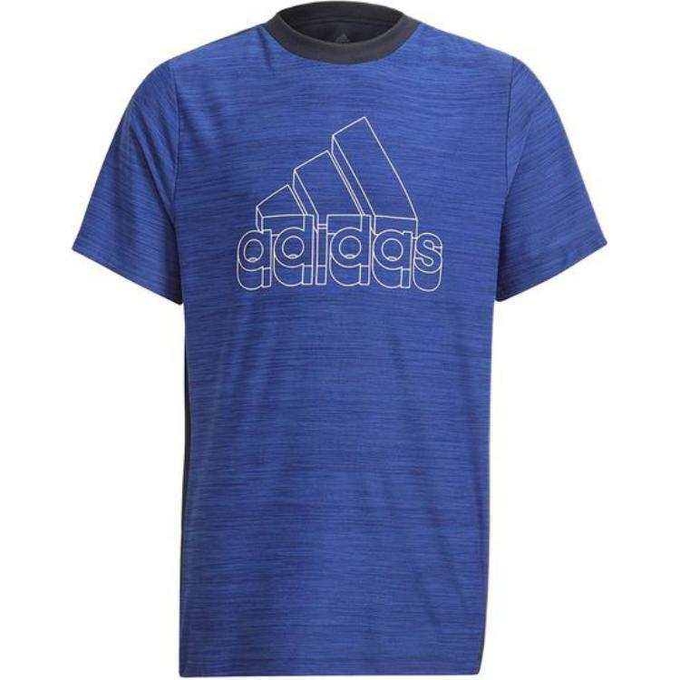 Adidas Adidas AEROREADY T Shirt Blue Children Aged 3 7 Years Old