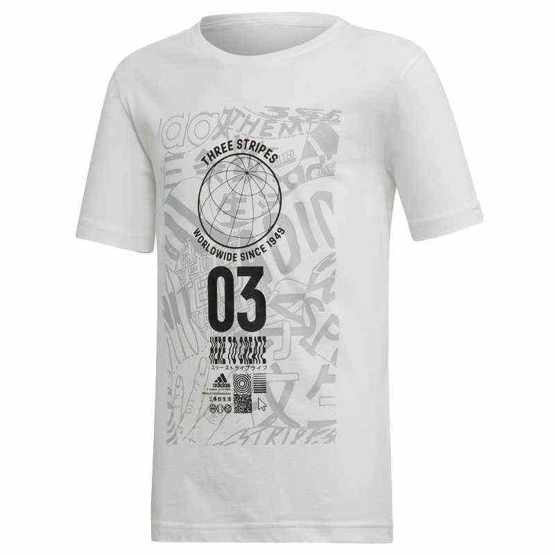 Adidas Adidas Grade School T Shirts Crew Neck Moderate