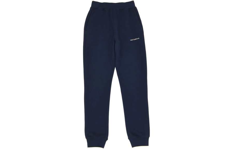 New Balance New Balance Knitted Sweatpants Navy Blue Teenagers