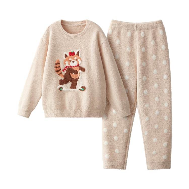 BANANA IN Kids Underwear Sets Crew Neck Moderate
