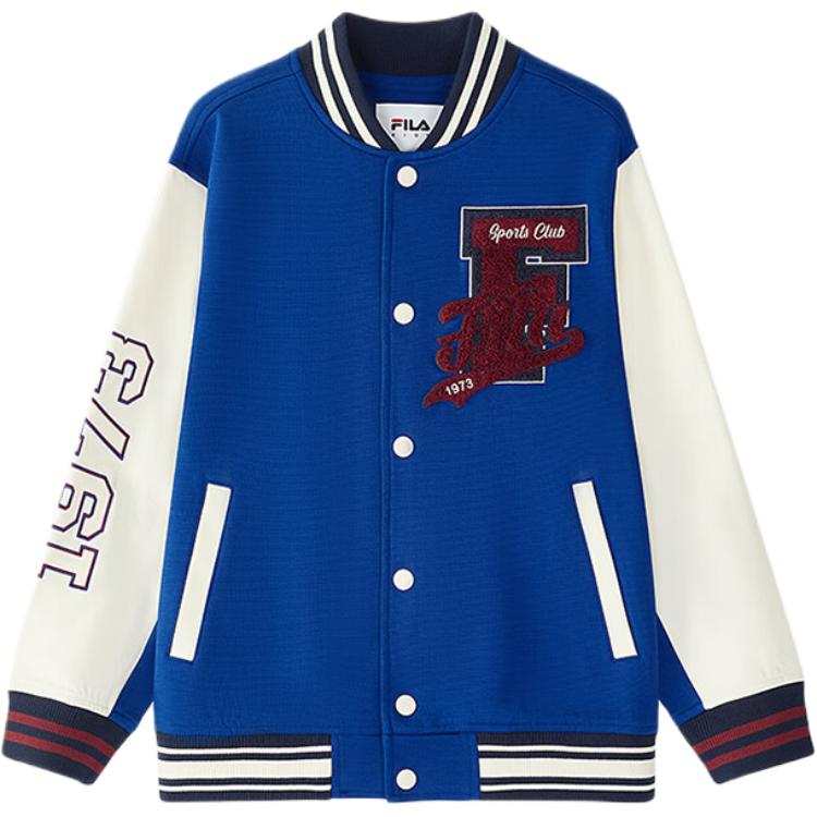 FILA KIDS Baseball Jacket Premium Blue Teenagers
