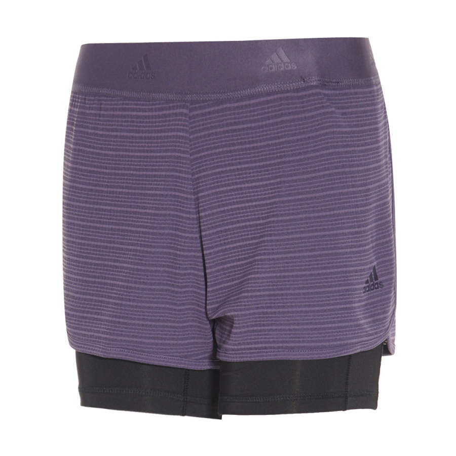 Adidas Adidas 2in1 Chil Sports Shorts Women's Purple