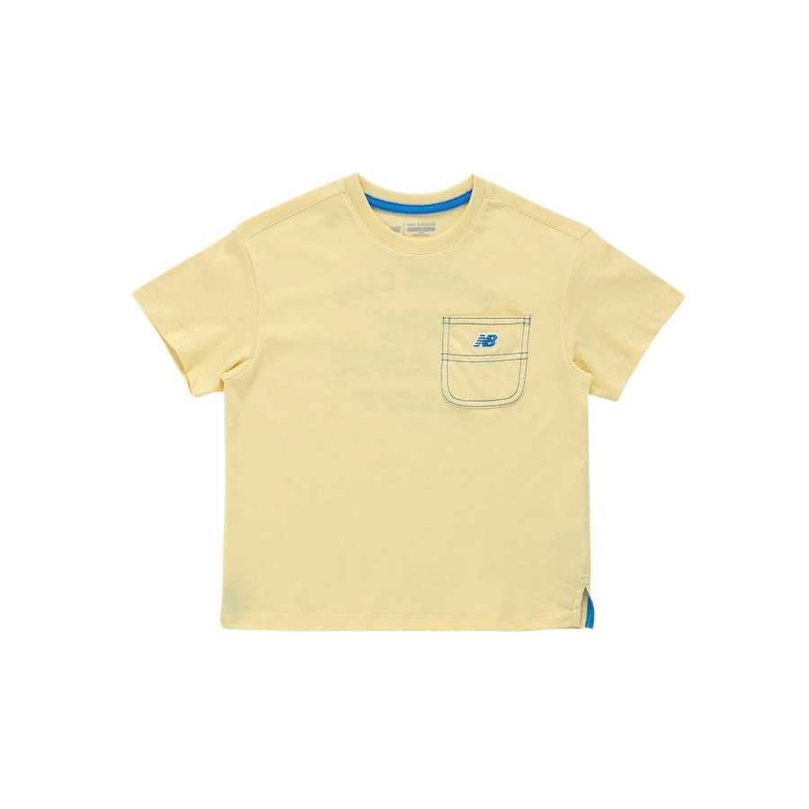 New Balance New Balance T Shirt Light Yellow Children Aged 3 7 Years Old