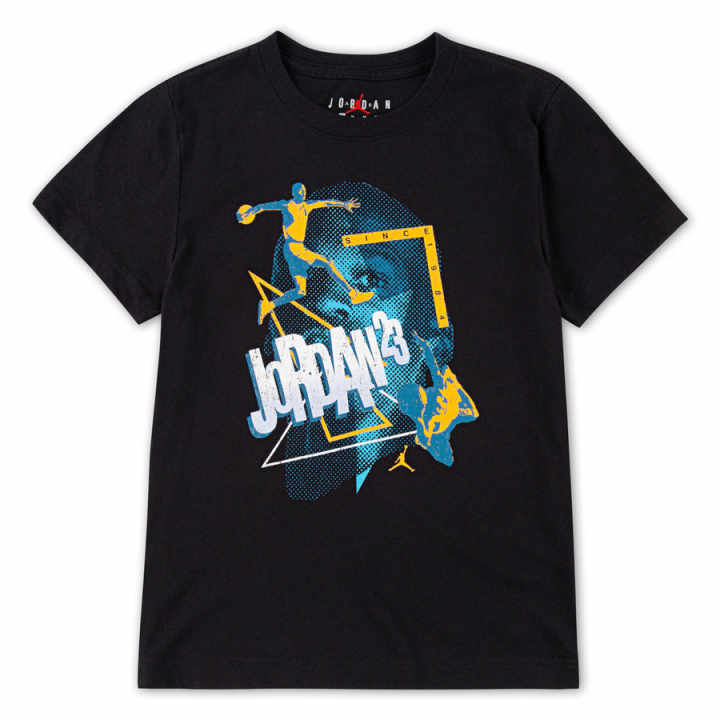 Jordan Jordan Kids T Shirts Crew Neck Moderate