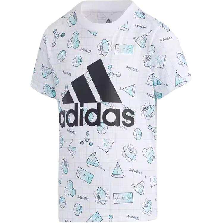 Adidas Adidas Grade School T Shirts Crew Neck Moderate