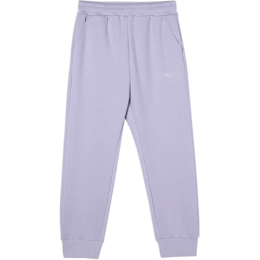 PUMA Knitted Sweatpants Purple Children Aged 3 7 Years Old