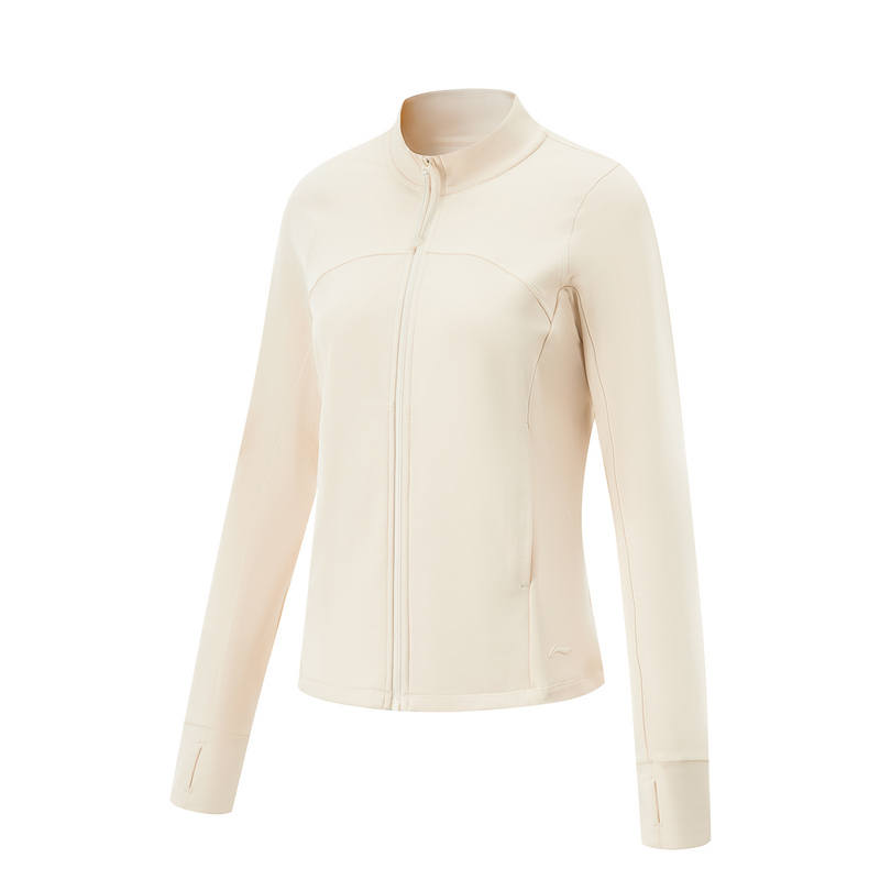 Li-Ning Li Ning Fitness Series Workout Clothing Women's Rock White Gray