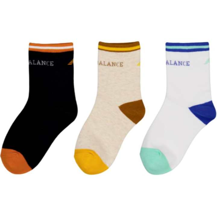 New Balance New Balance NB Socks 3 Pack Children Aged 3 7 Years Old