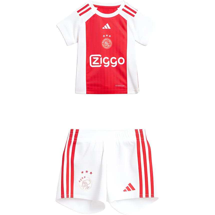 Adidas Adidas Casual Sportswear AJAX AMSTERDAM 23/24 HOME KIT KIDS White/Bold Red Kids'
