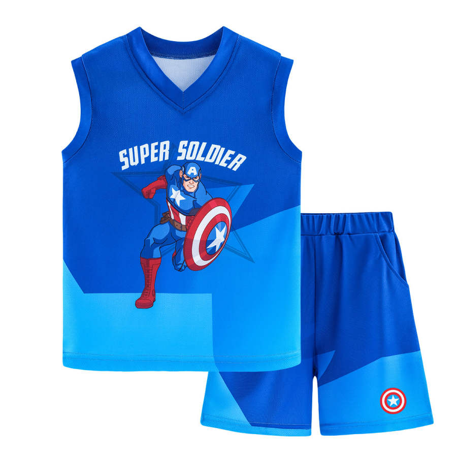 Disney Casual Sportswear Blue Captain America Kids'