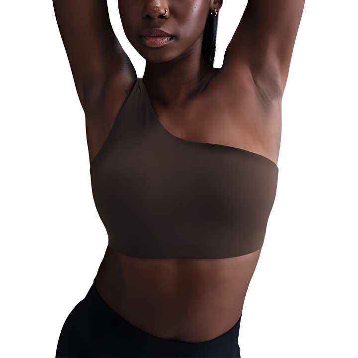 Nike Nike Zenvy Asymmetrical Women's Light-Support Padded Sports Bra