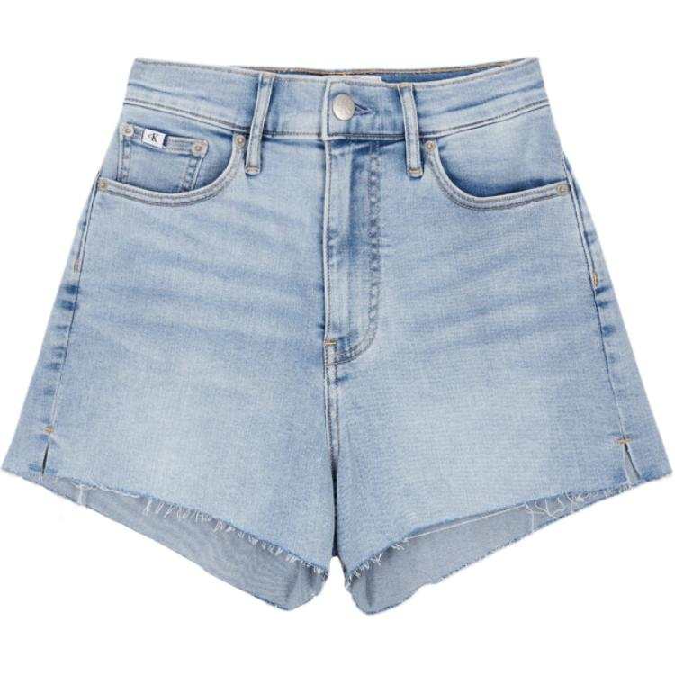 CALVIN KLEIN Denim Shorts Women's Blue