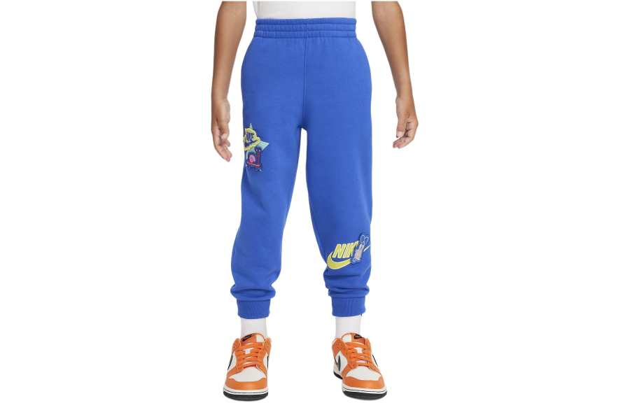 Nike Nike Kids' Apparel 'You Do You' French Terry Joggers Casual Pants Kids' Blue