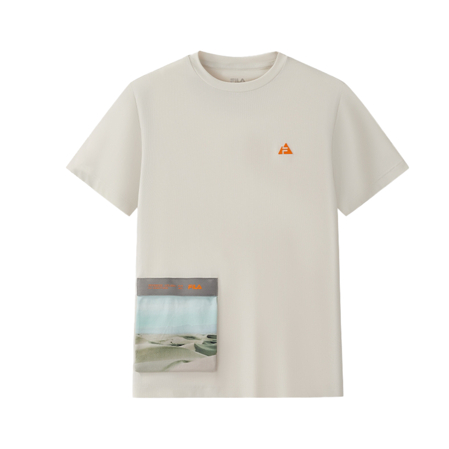 FILA KIDS T Shirt Elegant Gray Teenagers