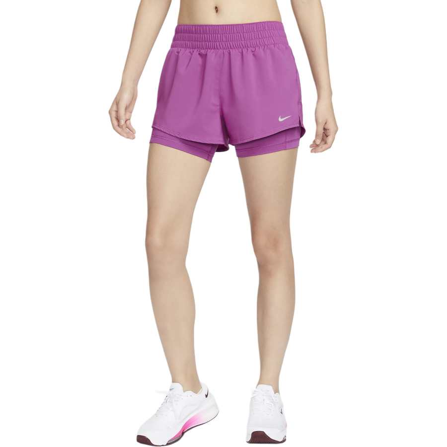Nike Nike Dri Fit One Sports Shorts Women's Hot Fuchsia
