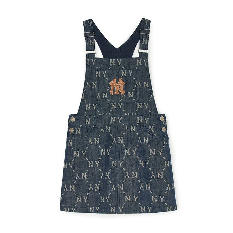 MLB KIDS Dress New York Yankees Standard Navy Blue Children Aged 3 7 Years Old