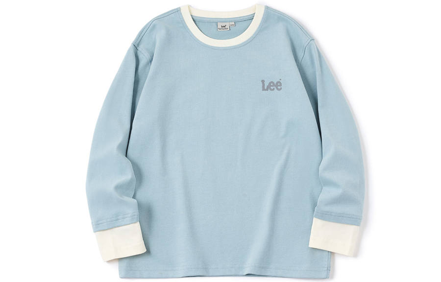LEE KIDS T Shirt Light Blue Teenagers