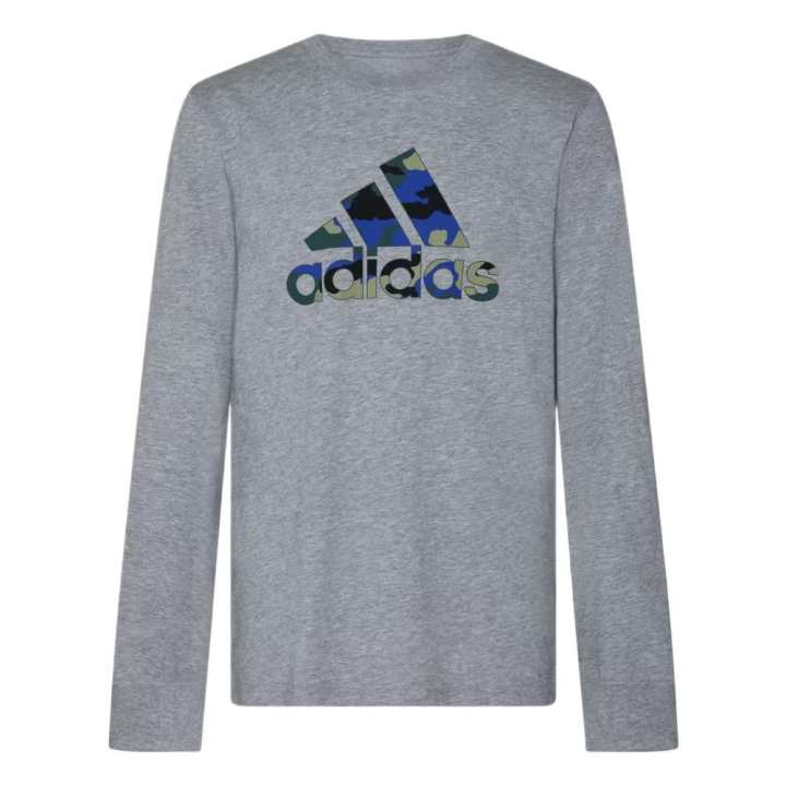 Adidas Adidas T Shirt Medium Gray Kids'